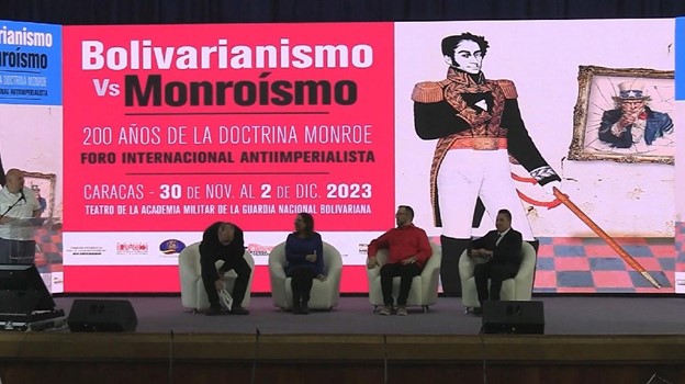Nicaragua Solidarity Coalition News 12.5.2023: Two Hundred Years of Monroe Doctrine, Nicaragua at the International Forum against Imperialism, Fascism and Neocolonialism